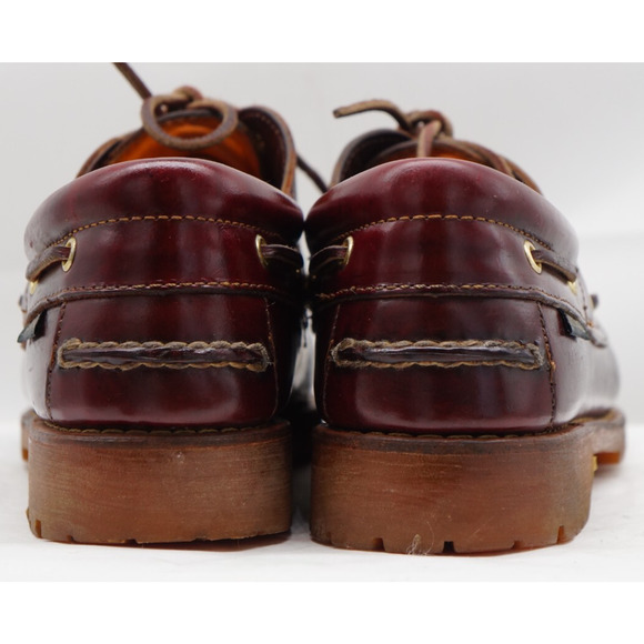 Eastland Seville Boat Shoe Oxblood Leather US Men's 11M - Picture 8 of 13